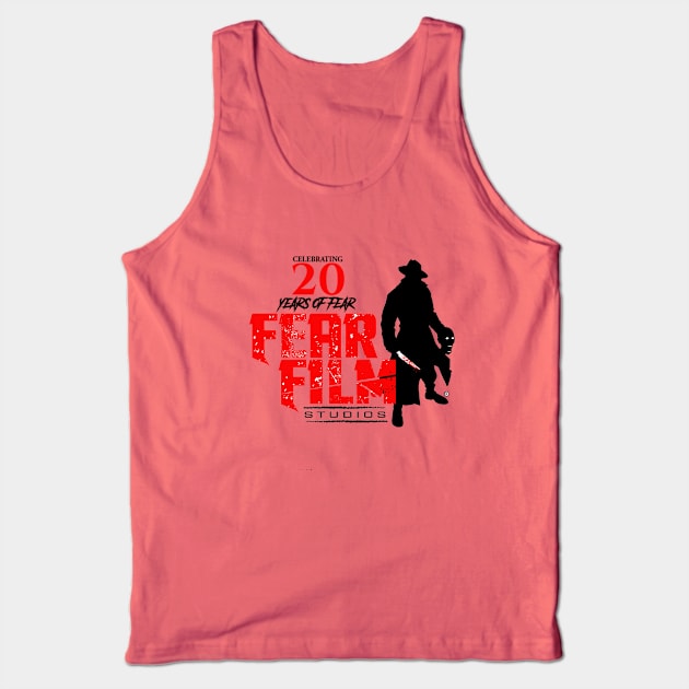 FEAR FILM Studios Anniversary Logo Tank Top by FearFilmStudios